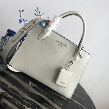 프라다 PRADA 모노크롬 핸드백 1BA155