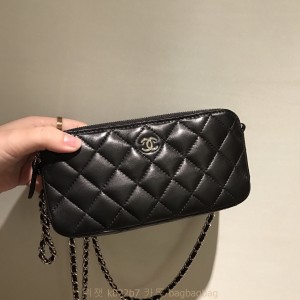 샤넬 CHANEL 체인 크로스백 금장/은장