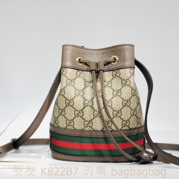 구찌 GUCCI 오피디아 미니 GG 버킷백 550620