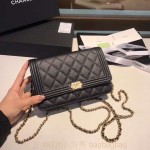 샤넬 CHANEL WOC 보이 크로스백