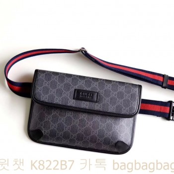 구찌 GUCCI  GG 수프림 벨트백 598113