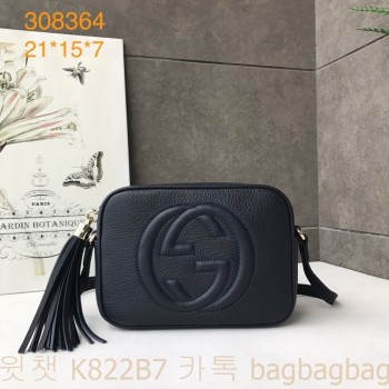 구찌 GUCCI 소호 스몰 가죽 디스코 백 308364