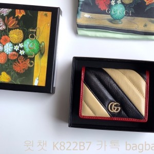 구찌 GUCCI GG 마몽 카드 케이스 반지갑 573811