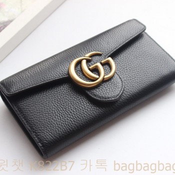 구찌 GUCCI  GG 마몽 가죽 장지갑 400586