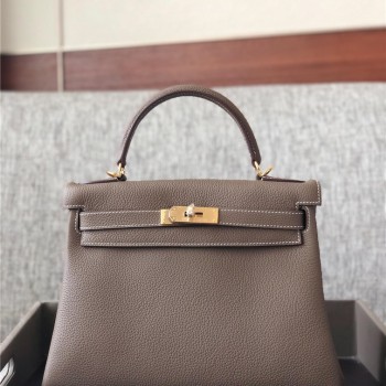 에르메스 HERMES 켈리백 Kelly 25 Togo가죽 금장 은장