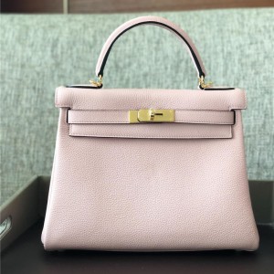 에르메스 HERMES 켈리백 Kelly 25 Togo가죽 금장 은장