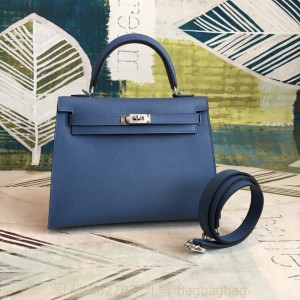 에르메스 HERMES 켈리백 Kelly epsom가죽 금장 은장