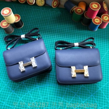 에르메스 HERMES 콘스탄스 epsom가죽 금장 은장