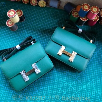 에르메스 HERMES 콘스탄스 epsom가죽 금장 은장