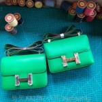 에르메스 HERMES 콘스탄스 epsom가죽 금장 은장