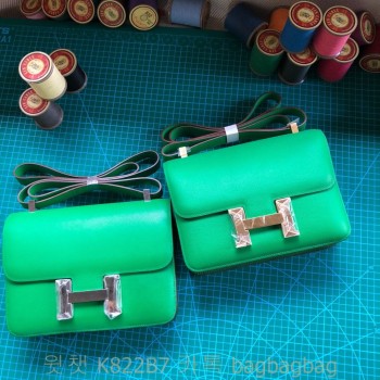 에르메스 HERMES 콘스탄스 epsom가죽 금장 은장