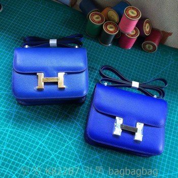 에르메스 HERMES 콘스탄스 epsom가죽 금장 은장