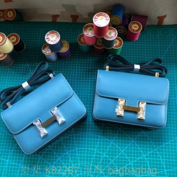 에르메스 HERMES 콘스탄스 epsom가죽 금장 은장