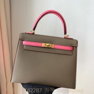 에르메스 HERMES 켈리백 Kelly epsom가죽 금장 은장