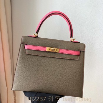 에르메스 HERMES 켈리백 Kelly epsom가죽 금장 은장