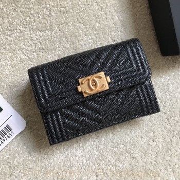 샤넬 CHANEL 반지갑  은장 금장