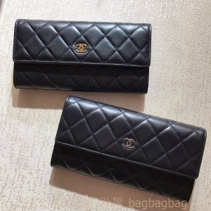 샤넬 CHANEL 장지갑  은장 금장