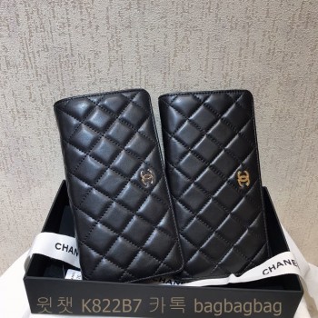 샤넬 CHANEL 장지갑  은장 금장