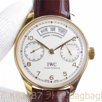 샤프하우젠 IWC 포르투기저 애뉴얼캘린더 파워리저브