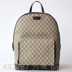 구찌 GUCCI 슈프림 레더 백팩 406370