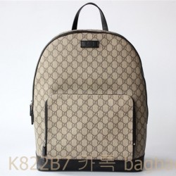 구찌 GUCCI 슈프림 레더 백팩 406370