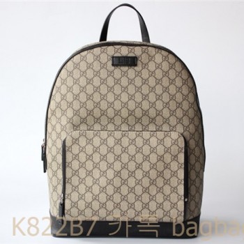 구찌 GUCCI 슈프림 레더 백팩 406370