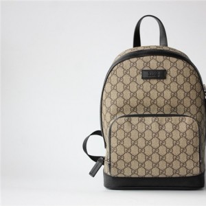 구찌 GUCCI 슈프림 레더 백팩 406370