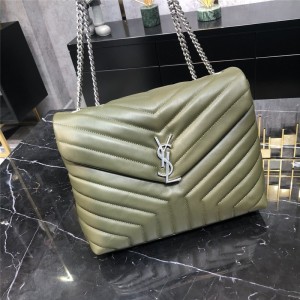입생로랑 YSL 루루 체인 숄더백 미디엄 금장/은장 459749