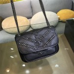 입생로랑 YSL 533037  22CM 니키 베이비 램스킨 숄더백 니키가방