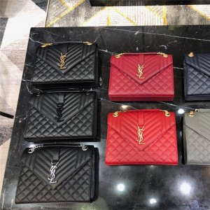   입생로랑 YSL 487206 24CM 마틀라세 엔벨로프 백 미듐 600185