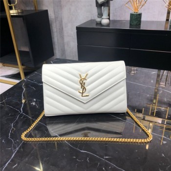 입생로랑 YSL 모노그램 체인 숄더백 377828