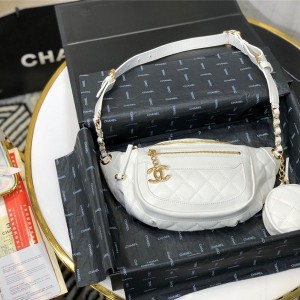샤넬 CHANEL 힙색 AS1077 웨이스트백 빈티지 벨트백 범백 