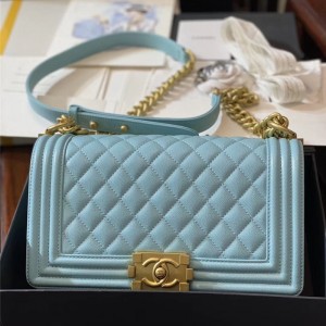 샤넬 CHANEL 캐비어 보이백 Leboy 25CM