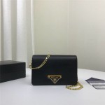 프라다 PRADA 사피아노 가죽 숄더백 1BP006