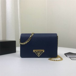 프라다 PRADA 사피아노 가죽 숄더백 1BP006