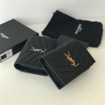 입생로랑 YSL 반지갑 은장/금장