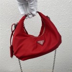프라다 PRADA 리에디션 나일론 숄더백 만두백  1BH172