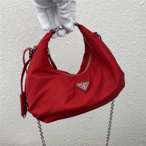 프라다 PRADA 리에디션 나일론 숄더백 만두백  1BH172