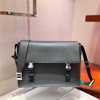 프라다 PRADA  사피아노 남녀공용 메신저 플랩백 2VD018