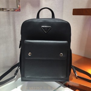 프라다 PRADA 남녀공용 삼각로고 레더 백팩  2VZ040 백팩 