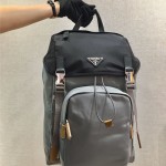 프라다 PRADA   리나일론 삼각 로고 백팩 2VZ135