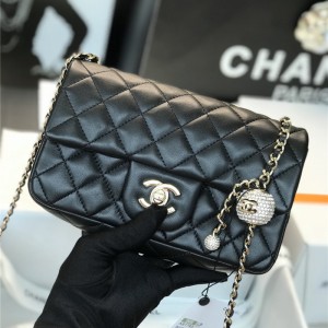 샤넬 CHANEL 골드볼 클래식백 플랩백   20CM