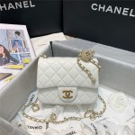 샤넬 CHANEL 골드볼 클래식백 플랩백  17CM