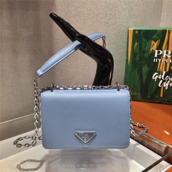 프라다 PRADA 사피아노 레더 숄더백  1BD032