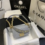 샤넬 CHANEL 캐비어 보이백 Leboy 20CM