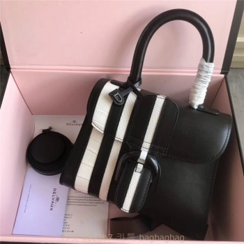 델보 Delvaux 브리앙 스몰 토트백 20cm