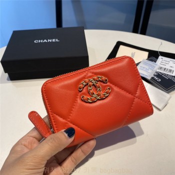 샤넬 CHANEL 19 지퍼지갑