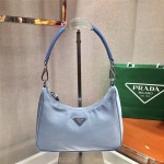 프라다 PRADA 나일론 숄더백 호보백  1BC204