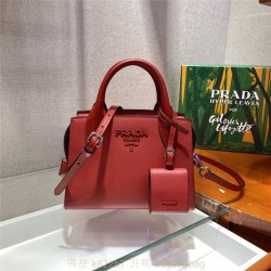 프라다 PRADA 모노크롬  사피아노 토트백  1BA269