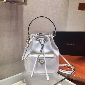 프라다 PRADA 가죽 버킷백 복조리백 1BH038